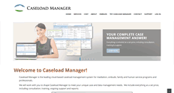 Desktop Screenshot of caseloadmanager.com