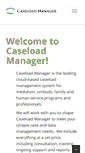 Mobile Screenshot of caseloadmanager.com